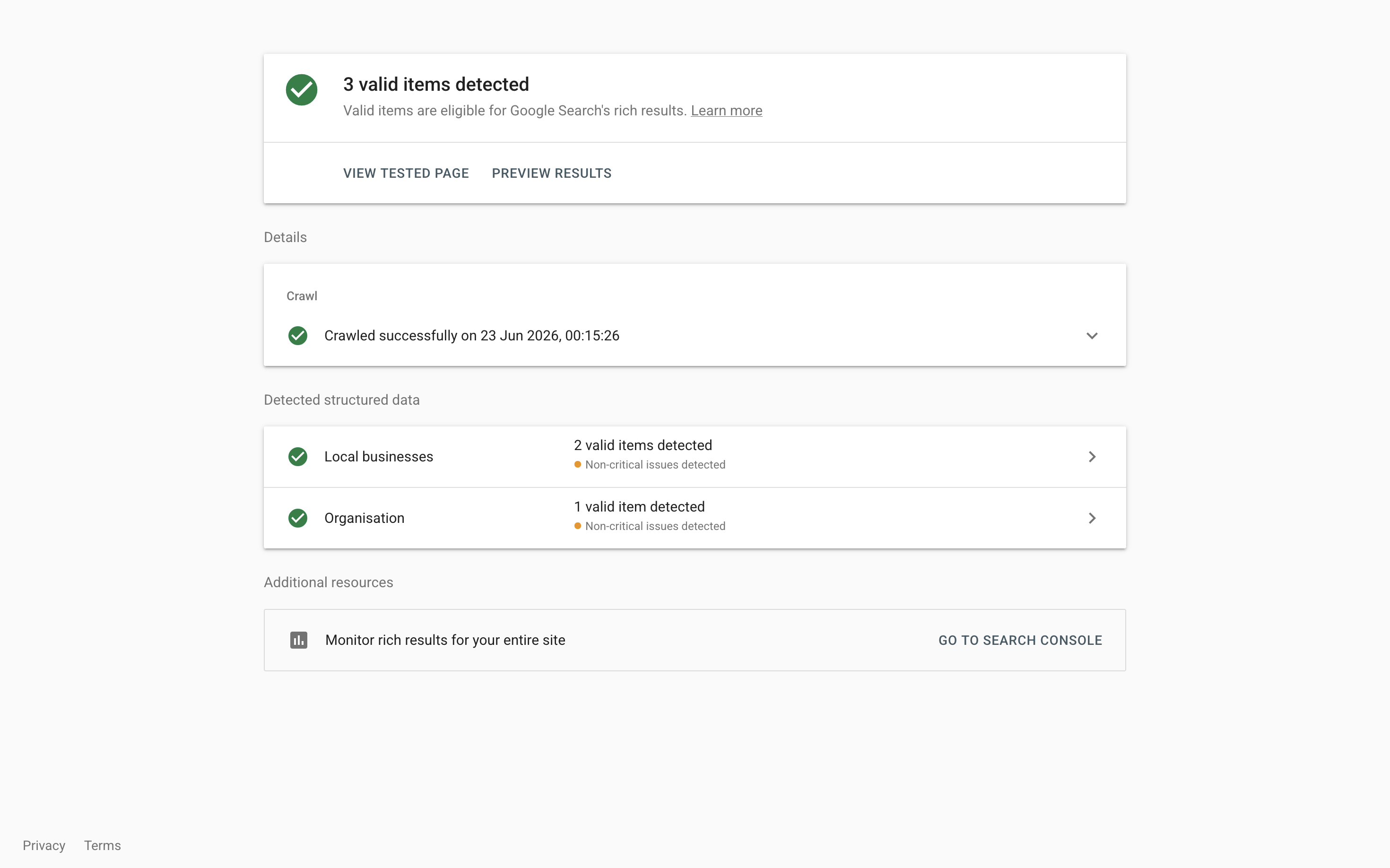 Search structure and indexation planning for property portfolio websites